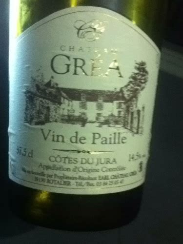 Ch Teau Gr A Vin De Paille C Tes Du Jura Vivino