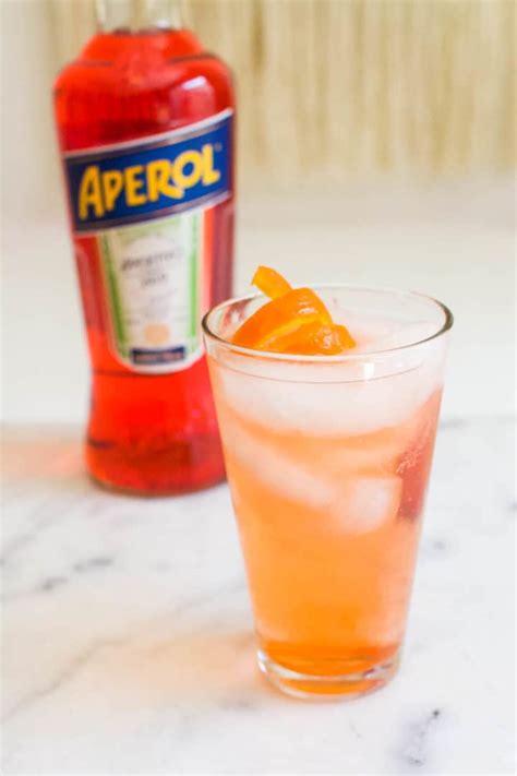 Refreshing Aperol Gin And Tonic Recipe Cupcakes And Cutlery