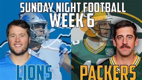 Detriot Lions Vs Green Bay Packers Week 6 Simulation Madden 20 Full