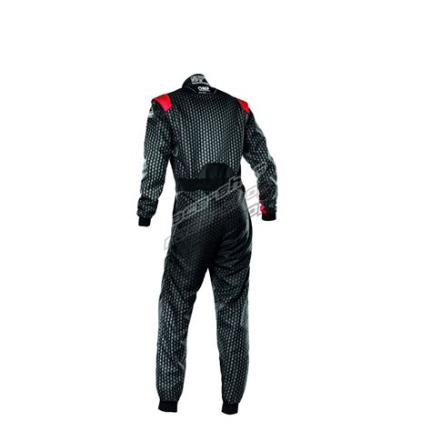 CIK FIA Race Suit OMP KS 3 ART Black Red 213 10 Races Shop