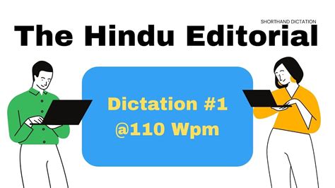 The Hindu Editorial Shorthand Dictation Wpm Shorthand