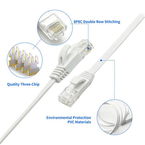 OEM Cat8 Ethernet Cable 10FT 25FT 35FT 50FT Ethernet Cable Cat 8 - China HDMI Cable and VGA Cable