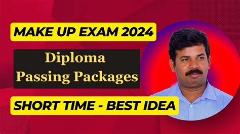 Diploma Make Up Exam Passing Packages Least Time Best