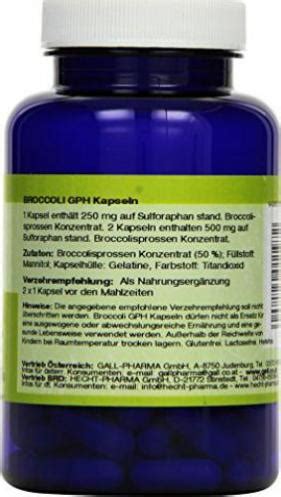 Broccoli Gph Kapseln St Ck G Nstiger Preis Apotheke Online Kaufen