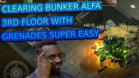 Ldoe How To Clear Bunker Alfa Rd Floor Fast With Grenades Last Day