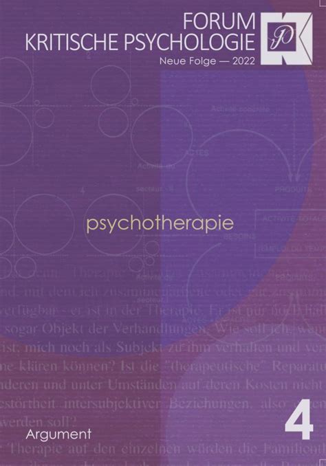 Forum Kritische Psychologie Neue Folge Kritische Psychologie