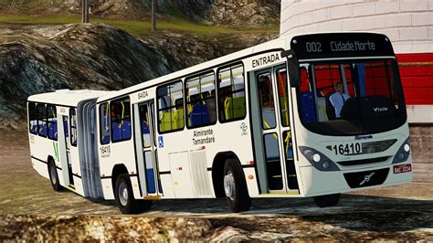 Marcopolo Gran Viale Articulado Volvo B12M Proton Bus Lukas Gameplays