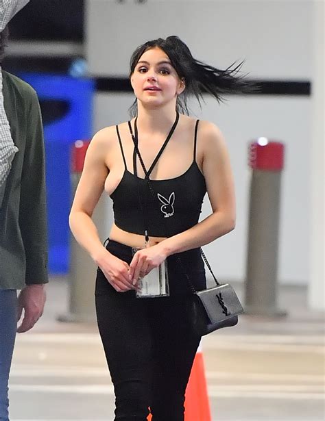 Ariel Winter In Tiny Crop Top And A Pair Of Black Skinny Jeans 10242019 • Celebmafia