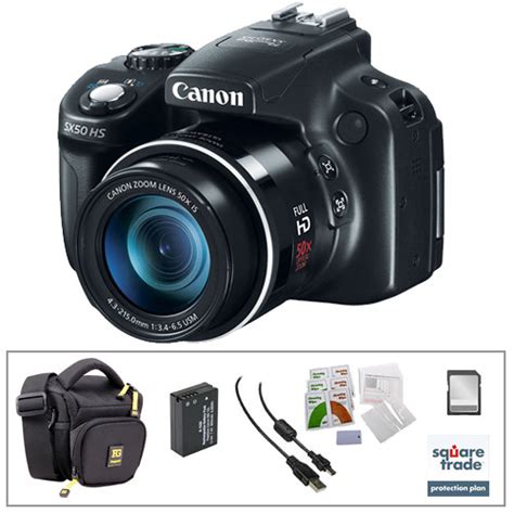 Canon Powershot Sx Hs Digital Camera With Deluxe Accessory Kit