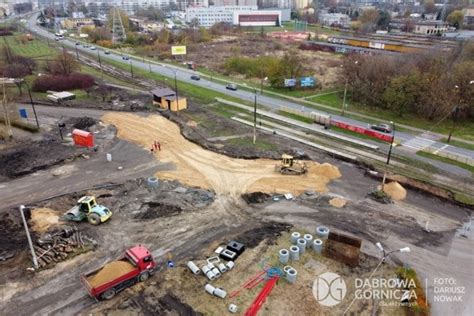 Przebudowa centrum przesiadkowego i dróg w Dąbrowie Górniczej Jak