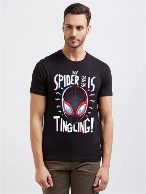 Miles Morales Spidey Senses T Shirt Marvel T Shirts Redwolf