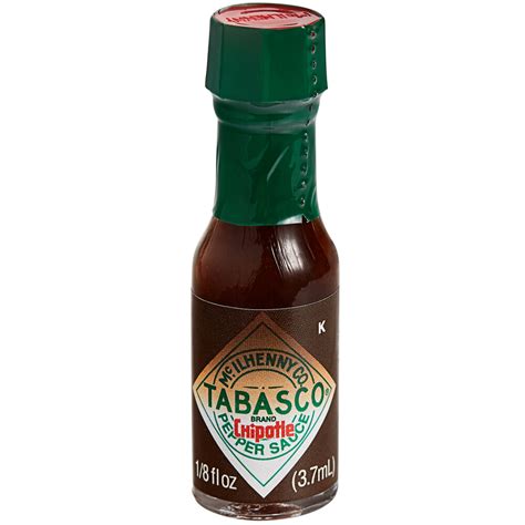 Mini TABASCO Chipotle Hot Sauce Bottles Case