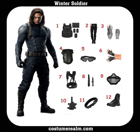 Winter Soldier Costume Halloween Guide Costumerealm