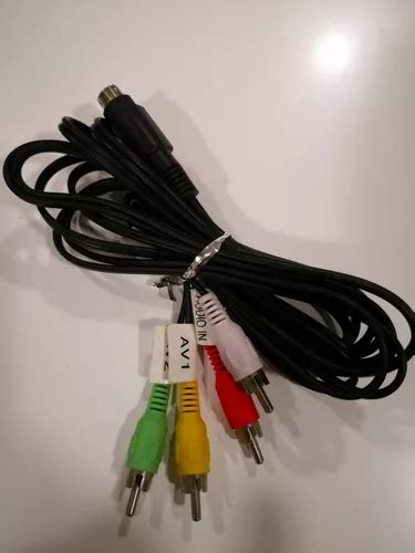 Conector Mini Din Pines A Rca Macho M Cuotas Sin Inter S