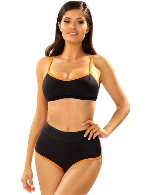 Arena Threefold Αθλητικό Set Bikini Μπουστάκι Μαύρο 004062 548 Skroutz gr