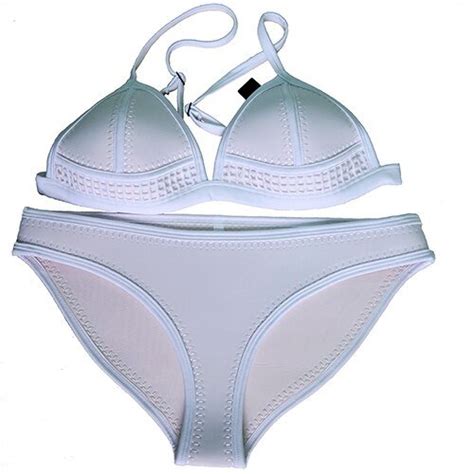 Neoprene Crochet Bikini Set Crochet Bikini Set