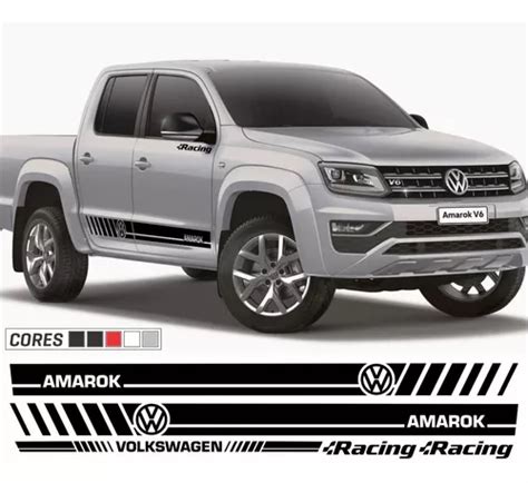 Kit Faixa Adesivo Acess Rio Tuning Amarok Esportivo Vw Parcelamento