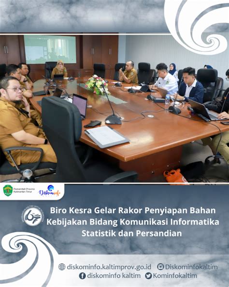 Biro Kesra Gelar Rakor Penyiapan Bahan Kebijakan Bidang Komunikasi