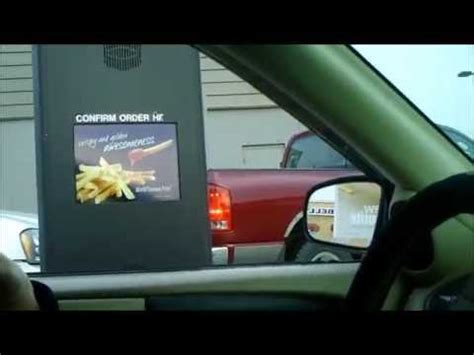 The McDonalds Drive Thru Rap - YouTube