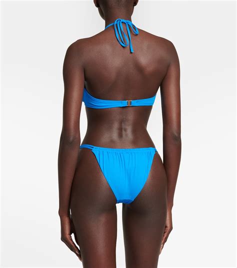 Exclusivite Mytheresa Haut De Bikini Luxor En Bleu Melissa Odabash