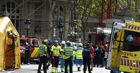 Un Mort I Onze Ferits En Un Ensorrament A Les Obres De L Hotel Ritz De