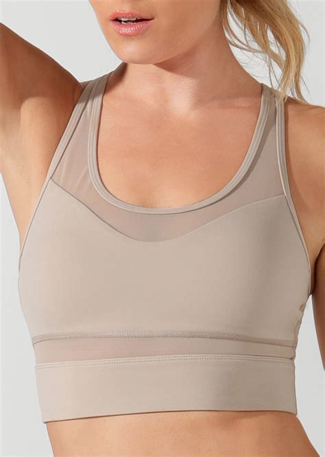 Amelia Sports Bra Off White Lorna Jane Nz