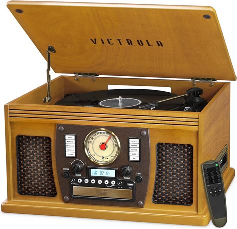 Victrola Navigator En Reproductor Cl Sico De Discos Bluetooth Con