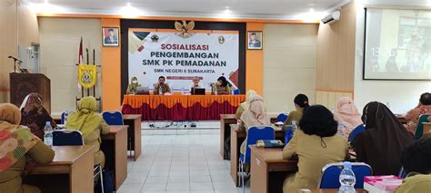 Sosialisasi SMK Pusat Keunggulan PK Skema Pemadanan SMK NEGERI 6