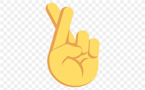 Crossed Fingers Emoji Symbol The Finger PNG 512x512px Crossed