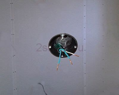 Установка коробок под розетки в гипсокартон - Строительный портал