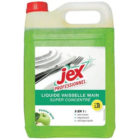 Liquide Vaisselle Main Pomme Jex Professionnel Manutan Fr