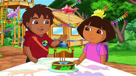 Watch Dora The Explorer Season 8 Episode 15 : Dinosaur Birthday Party ...