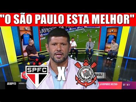 S O Paulo X Corinthians Para Fabio Luciano Tricolor E Favorito Na Semi