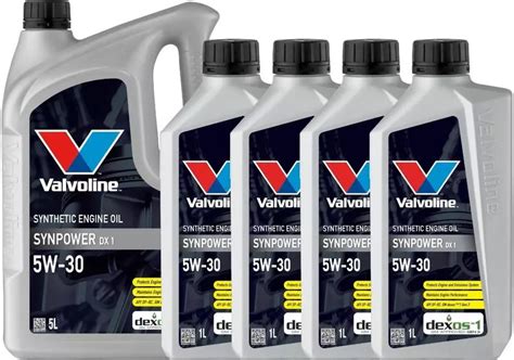 VALVOLINE SYNPOWER DX1 5W30 API SN DEXOS1 9L - do 🚗 Oleje silnikowe od ...