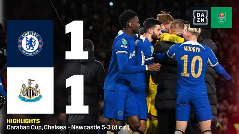 Il Chelsea Passa Ai Rigori In Semifinale Chelsea Newcastle