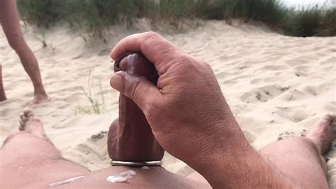 Caught Masturbating And Cumming On The Beach Xhamster