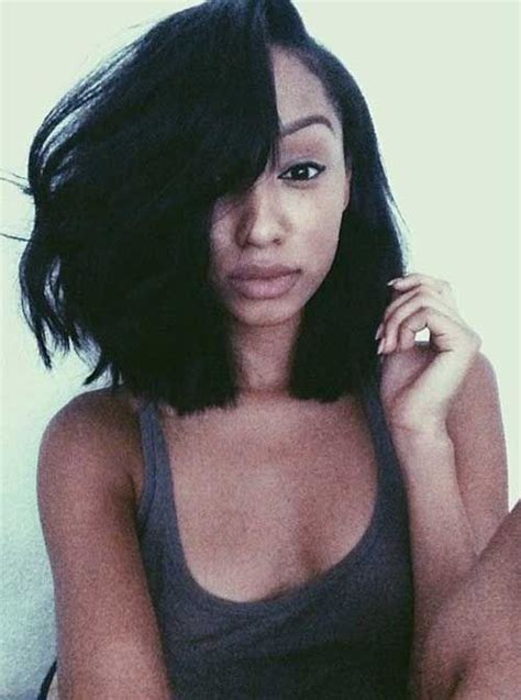 Weave Bob Hairstyles, Bob Hairstyles For Round Face, 2015 Hairstyles, Haircut For Thick Hair ...