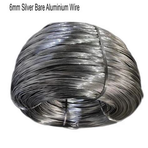 6Mm Silver Bare Aluminium Wire 10 SWG At Rs 210 Kg In New Delhi ID