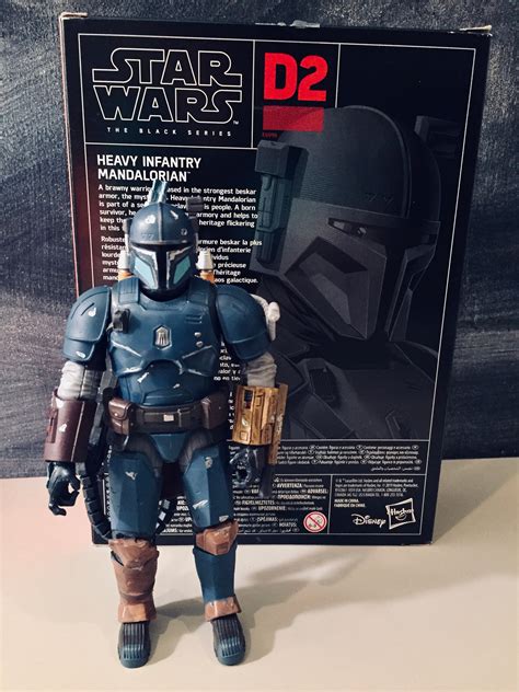 Star Wars The Black Series Heavy Infantry Mandalorian Inch Action