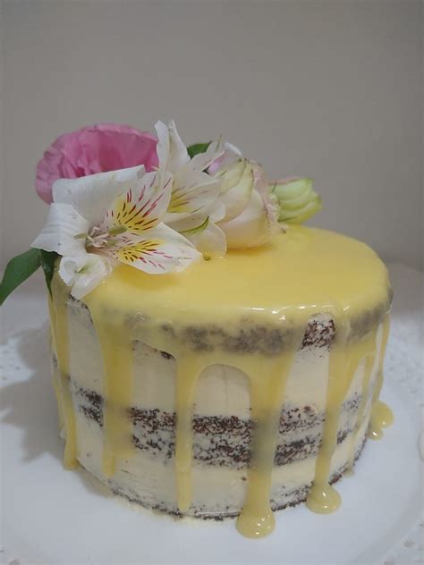 Semi Naked Cake Cobertura De Buttercream Doces Finos No Rs Gramado Serra Ga Cha Novo