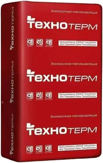 Технотерм TS 037 Aquastatik плита минераловатная теплоизоляционная (0 ...