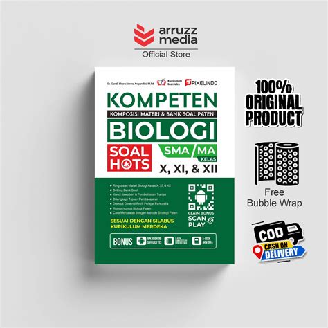 Jual Arruzzmediastore Buku Kompeten BIOLOGI SMA MA Kelas X XI Dan XII