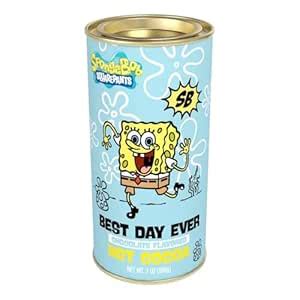 Amazon SpongeBob Squarepants Best Day Ever Hot Cocoa Oz Round Tin Grocery Gourmet