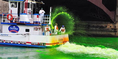 How Do they Dye the Chicago River Green?