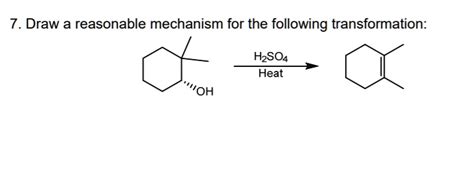 Solved Draw A Reasonable Mechanism For The Following