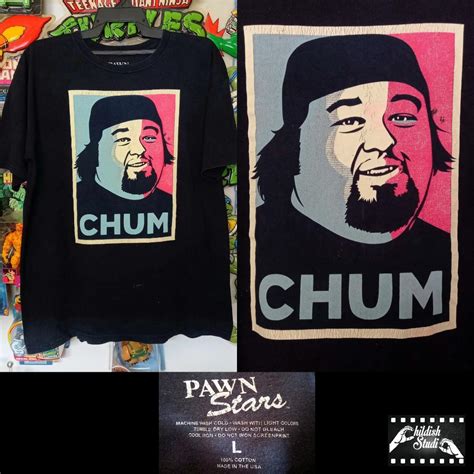 Chumlee Pawn Stars Series Official Merchandise T Shirt Men S Fashion