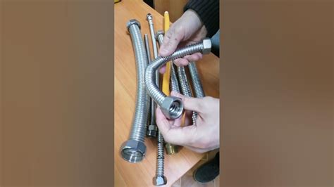 Гибкие сильфонные подводки для горячей воды и пара - YouTube