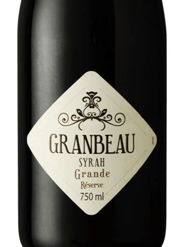 Les Producteurs R Unis Granbeau Grande R Serve Syrah Vivino Australia