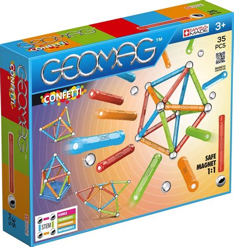 Klocki Geomag Klocki Magnetyczne Confetti 35El Ceny I Opinie Ceneo Pl