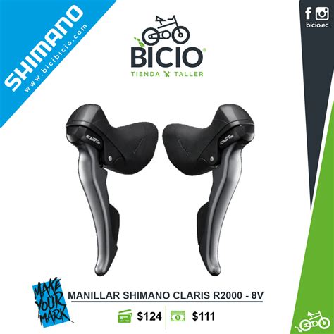 Manillar Shimano Ergopower Claris R2000 Bicio Tienda Taller De Bicicletas